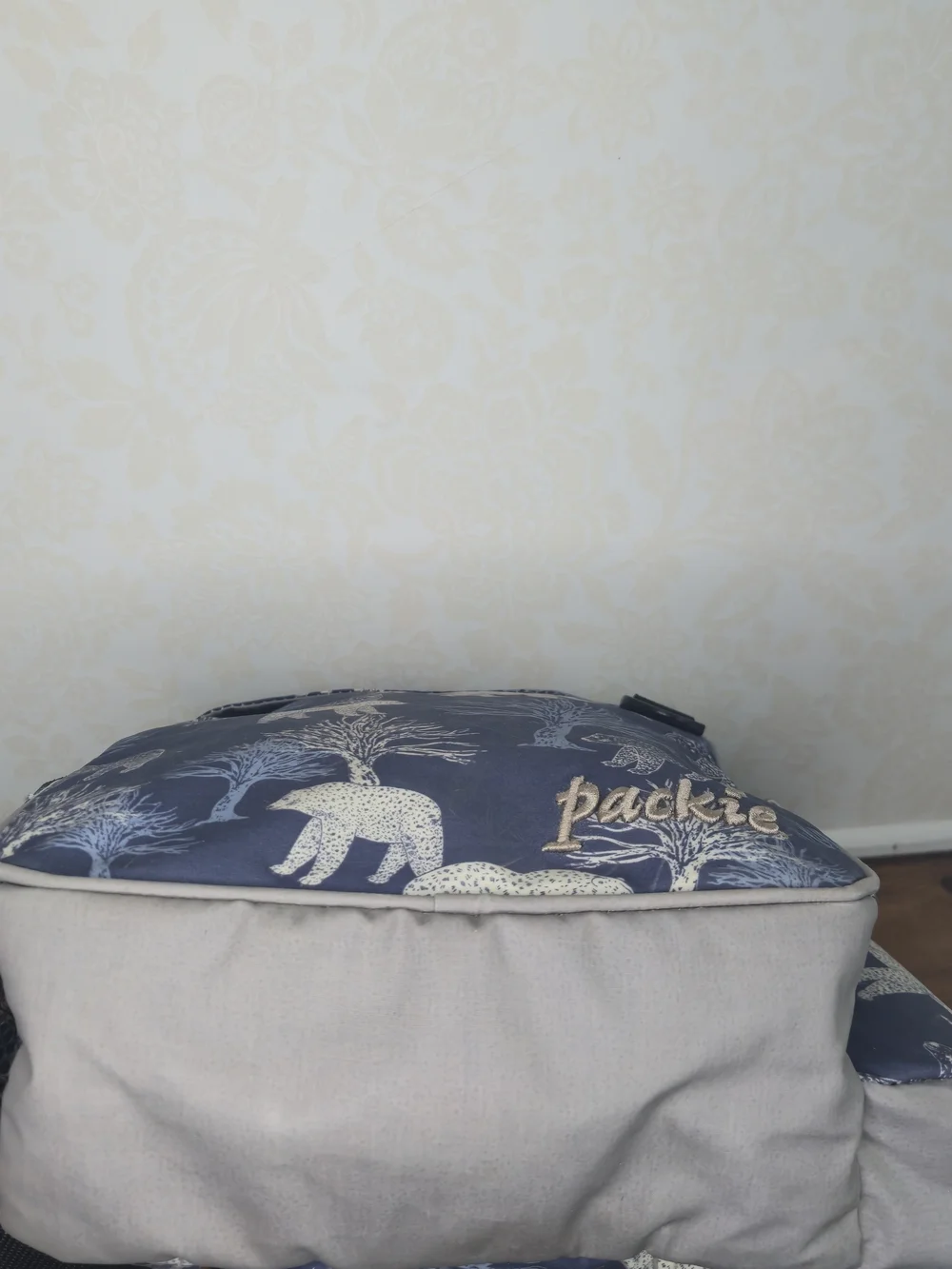 Urban Infant Mini Kids' Navy Polar Bear Backpack
